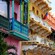 Colorful building in Cartagena.